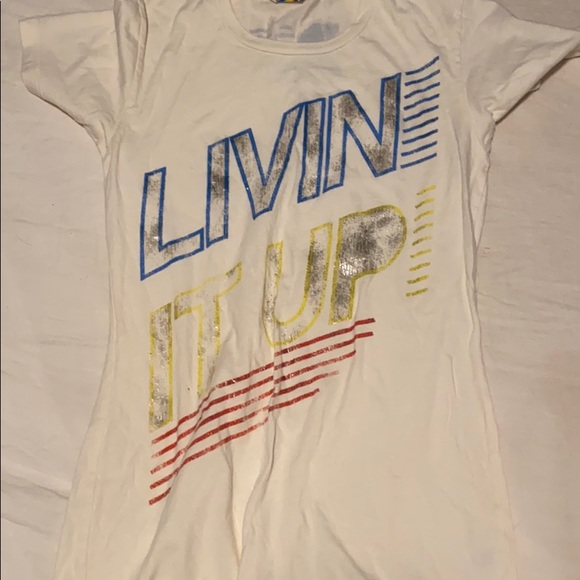 Rebel yell Livin it up graphic tee - Picture 1 of 4
